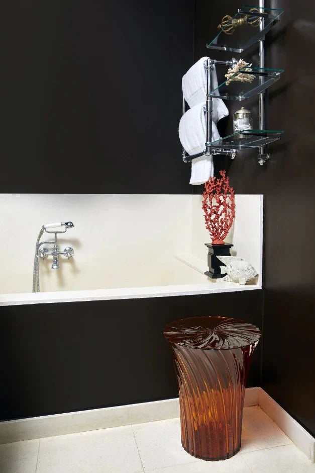 Table - Tabouret Sparkle de Tokujin Yoshioka Ø 38 - Kartell