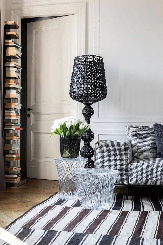Table - Tabouret Sparkle de Tokujin Yoshioka Ø 38 - Kartell