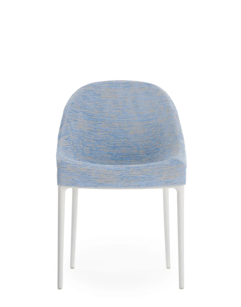 Chaise Eleganza Ela - Philippe Starck - Kartell-Bleu ciel-Blanc-The Woods Gallery