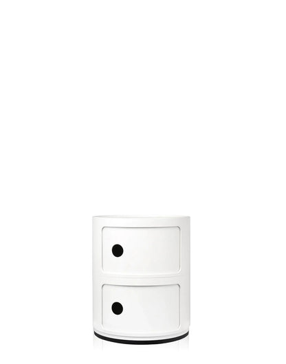 Componibili 2 Modules - Kartell-Classic Blanc-The Woods Gallery