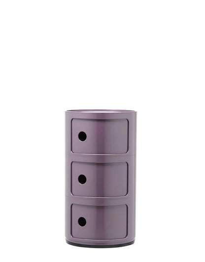 Componibili 3 Modules - Kartell-Classic Violet-The Woods Gallery