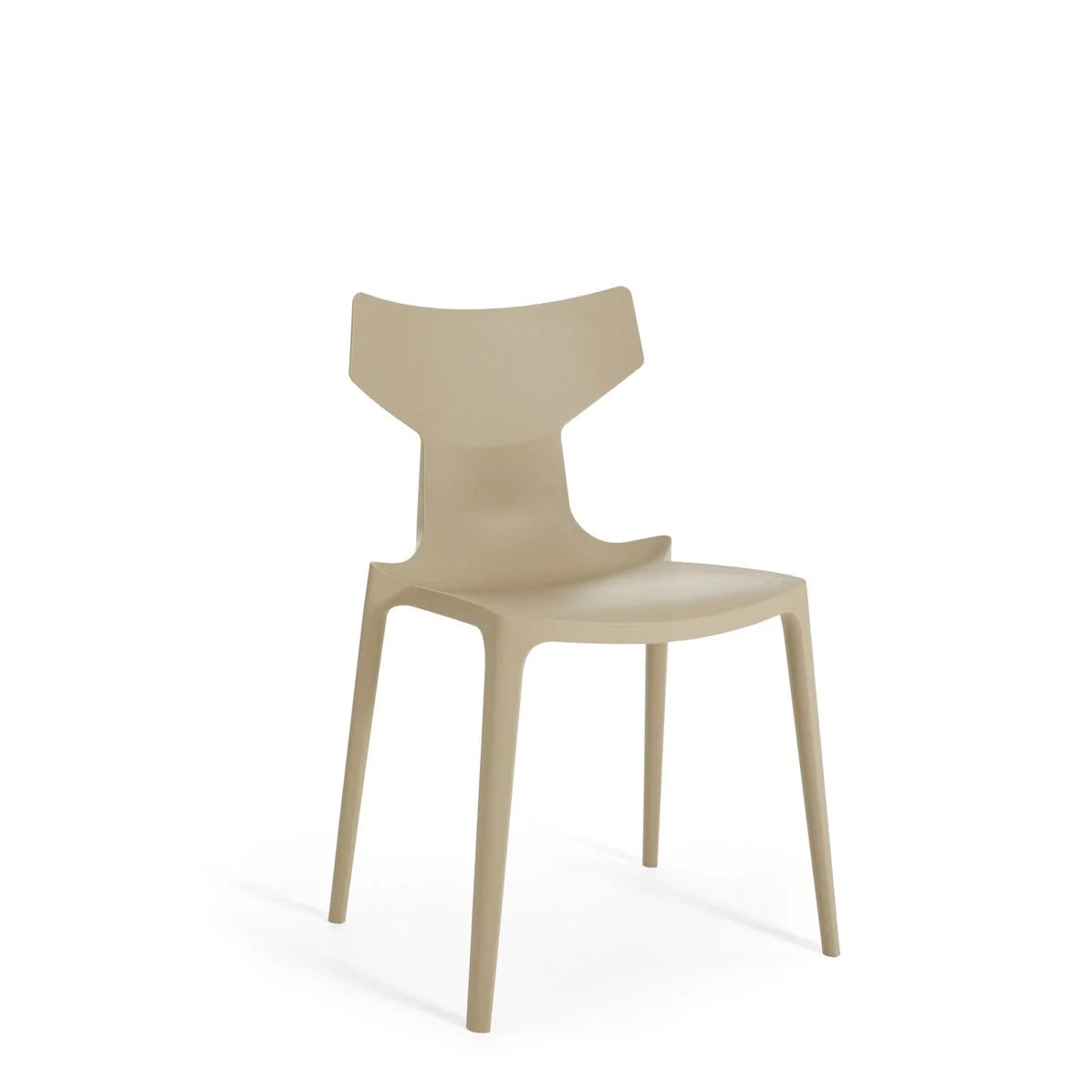 Ensemble de 2 Chaises Re-chair d’Antonio Citterio - Kartell-Beige-The Woods Gallery