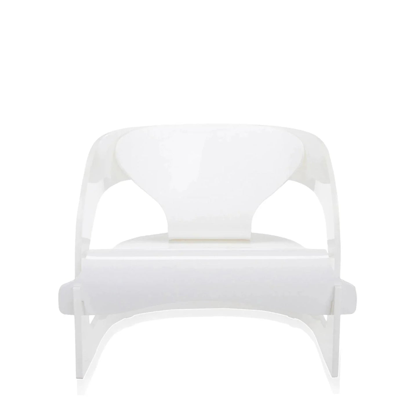 Fauteuil Joe Colombo de Joe Colombo - Kartell-Blanc-The Woods Gallery