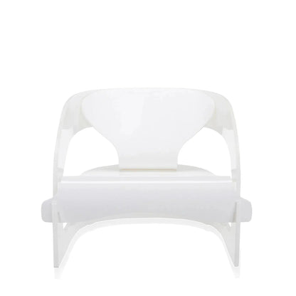 Fauteuil Joe Colombo de Joe Colombo - Kartell-Blanc-The Woods Gallery