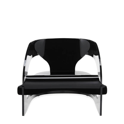 Fauteuil Joe Colombo de Joe Colombo - Kartell-Noir-The Woods Gallery