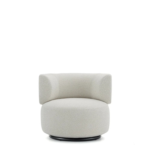 Fauteuil K-Wait tissu bouclé  de Rodolfo Dordoni - Kartell