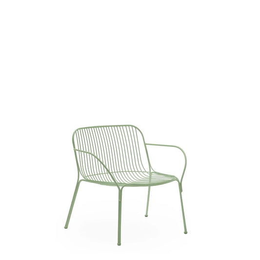 Fauteuil Lounge Hiray- Ludovica + Roberto Palomba - Kartell-Vert-The Woods Gallery