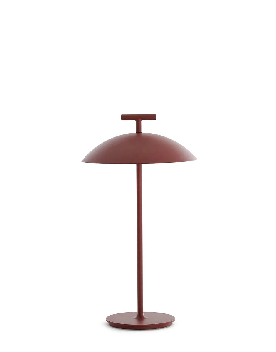 Lampe Mini Geen-A de Ferruccio Laviani - Kartell-Rouge-Batterie-The Woods Gallery