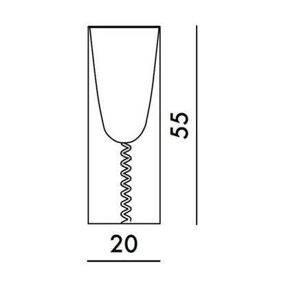 Lampe de table Toobe de Ferruccio Laviani - Kartell