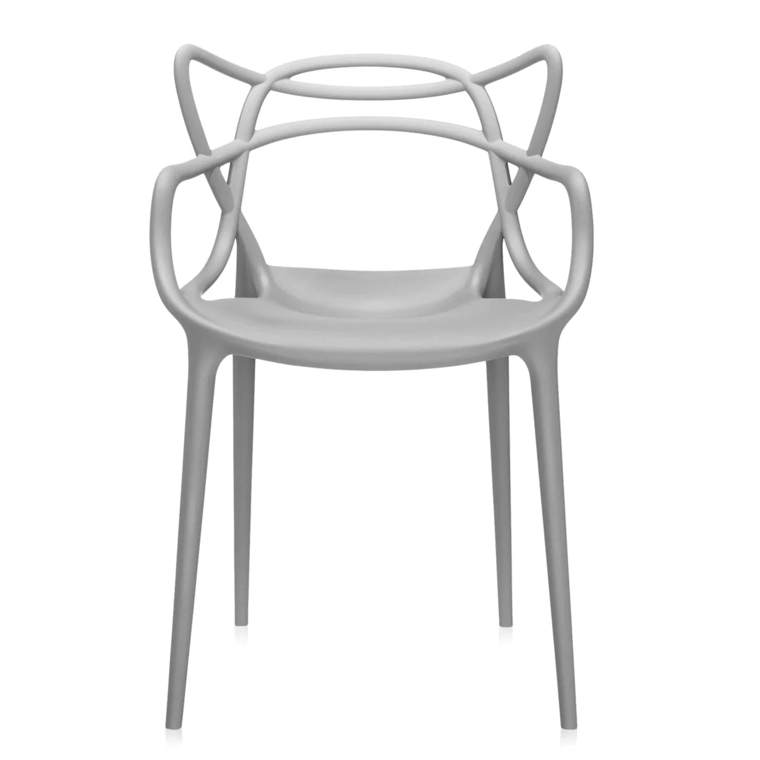 Lot de 2 Chaises Masters de Philippe Starck & Eugeni Quitllet - Kartell-Gris-The Woods Gallery