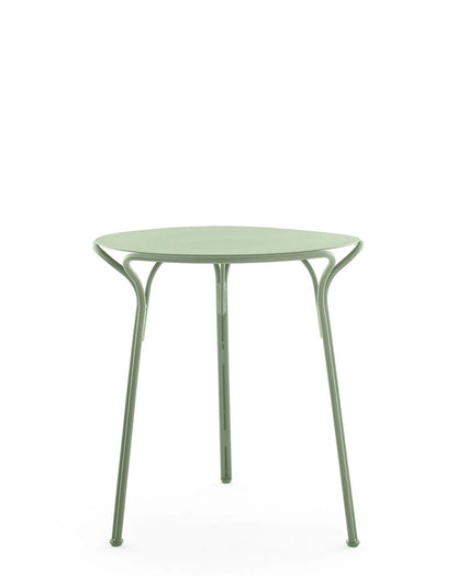 Table HiRay- Ludovica + Roberto Palomba Ø 60 - Kartell-Vert-The Woods Gallery