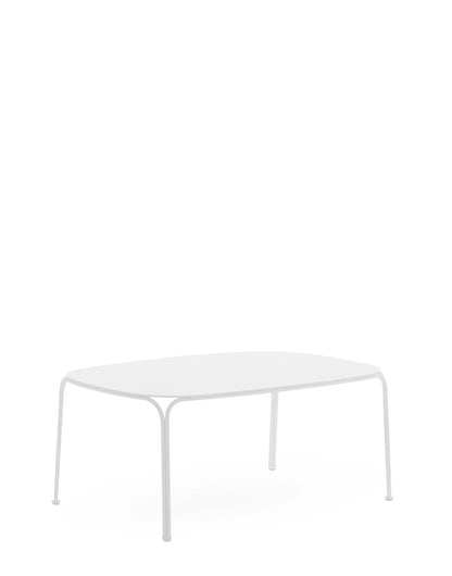 Table basse Hiray - Ludovica + Roberto Palomba Ø 90 - Kartell-blanc-The Woods Gallery