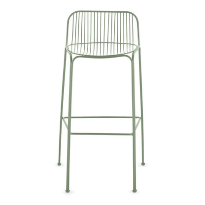 Tabouret haut Hiray de Ludovica et Roberto Palomba - Kartell-Vert-The Woods Gallery