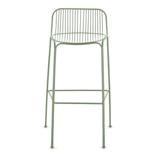 Tabouret haut Hiray de Ludovica et Roberto Palomba - Kartell-Vert-The Woods Gallery