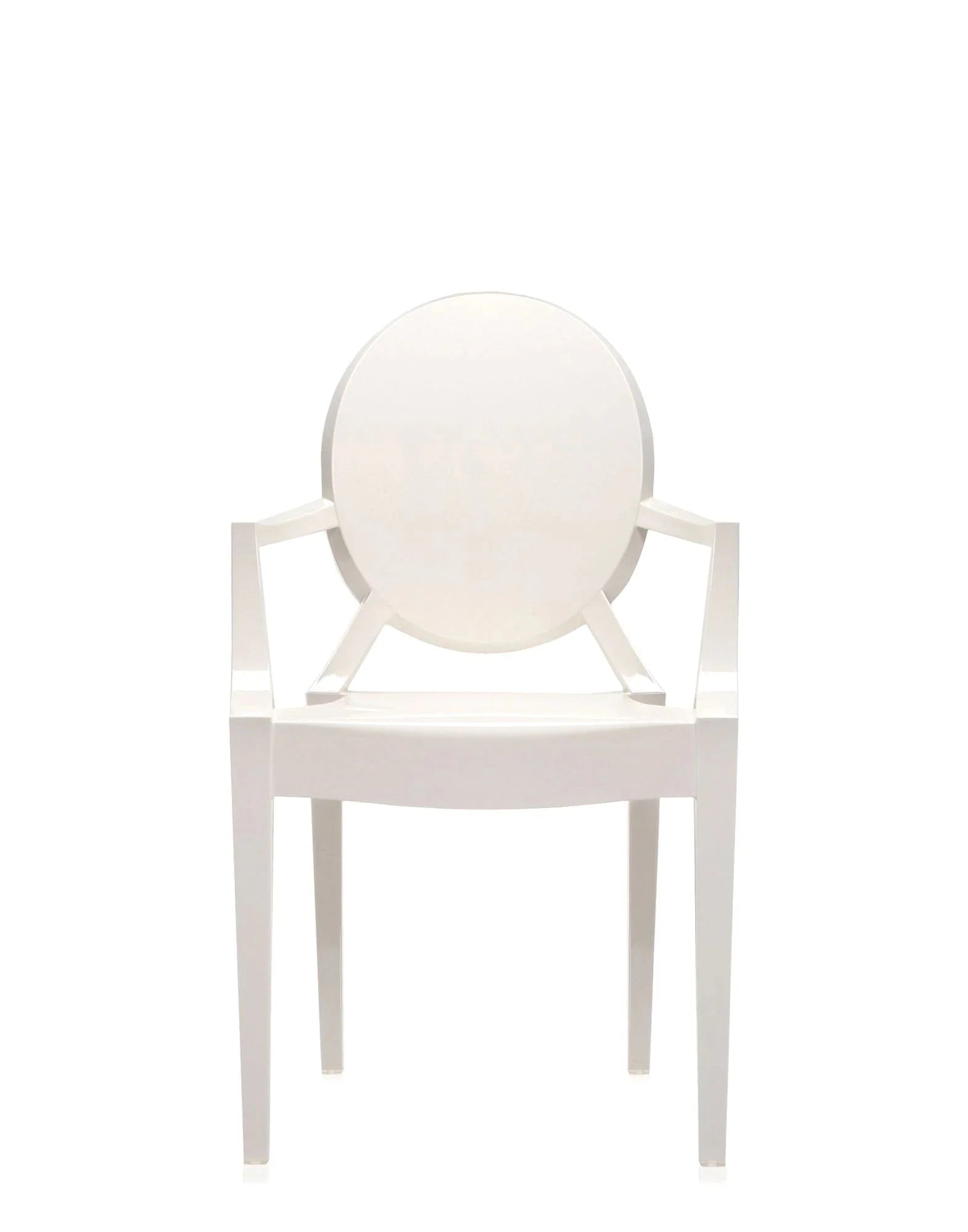 lot de 2 Fauteuil Louis Ghost de Philippe Starck - Kartell-Blanc-The Woods Gallery