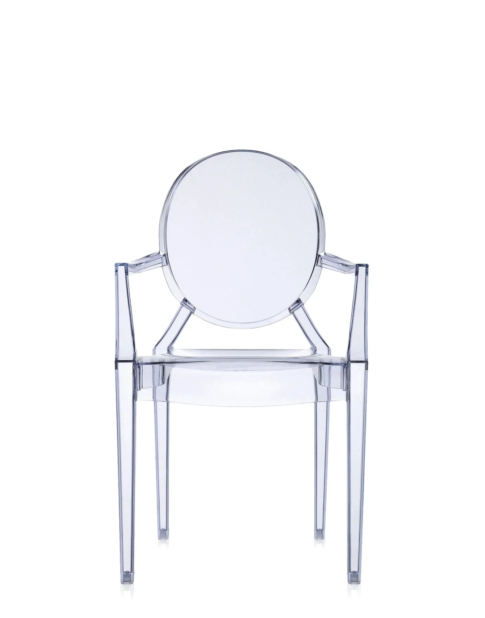 lot de 2 Fauteuil Louis Ghost de Philippe Starck - Kartell-Bleu-The Woods Gallery