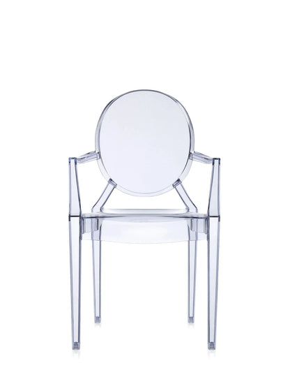 lot de 2 Fauteuil Louis Ghost de Philippe Starck - Kartell-Bleu-The Woods Gallery