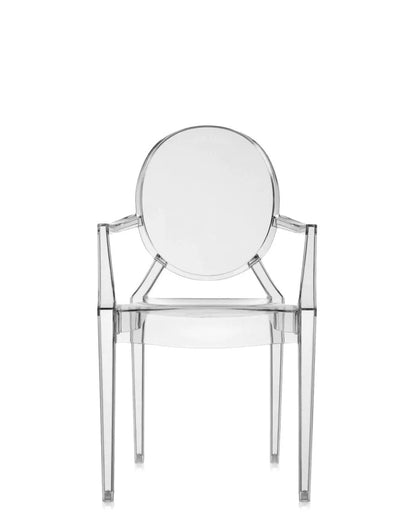 lot de 2 Fauteuil Louis Ghost de Philippe Starck - Kartell-Gris-The Woods Gallery