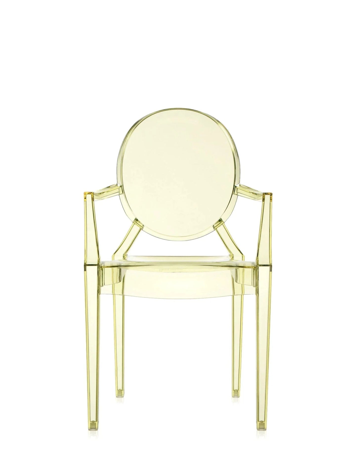 lot de 2 Fauteuil Louis Ghost de Philippe Starck - Kartell-Jaune-The Woods Gallery